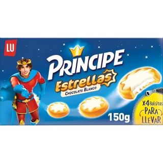 Encuentra Principe estrella choco blanco 150gr en oferta en OKSUPER.ES