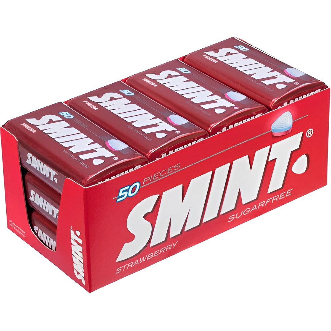 Obtén Smint tin fresa 12u al mejor precio en OKSUPER.ES