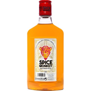 Descubre Spice monkey 30º (licor mezcla whiky/canela) 100ml