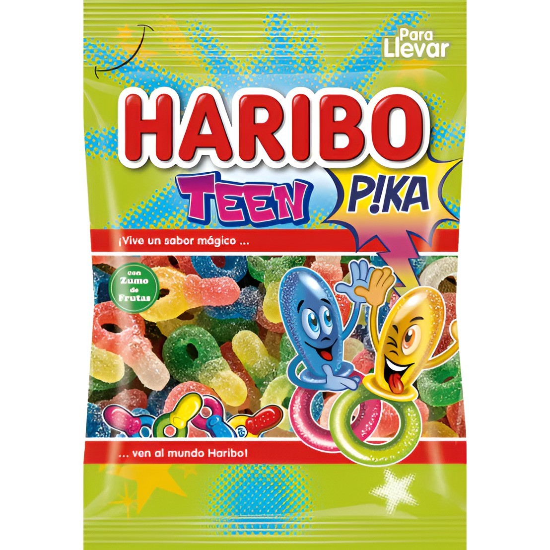 Descubre Teen pica Haribo 90gr al precio más bajo en OKSUPER.ES