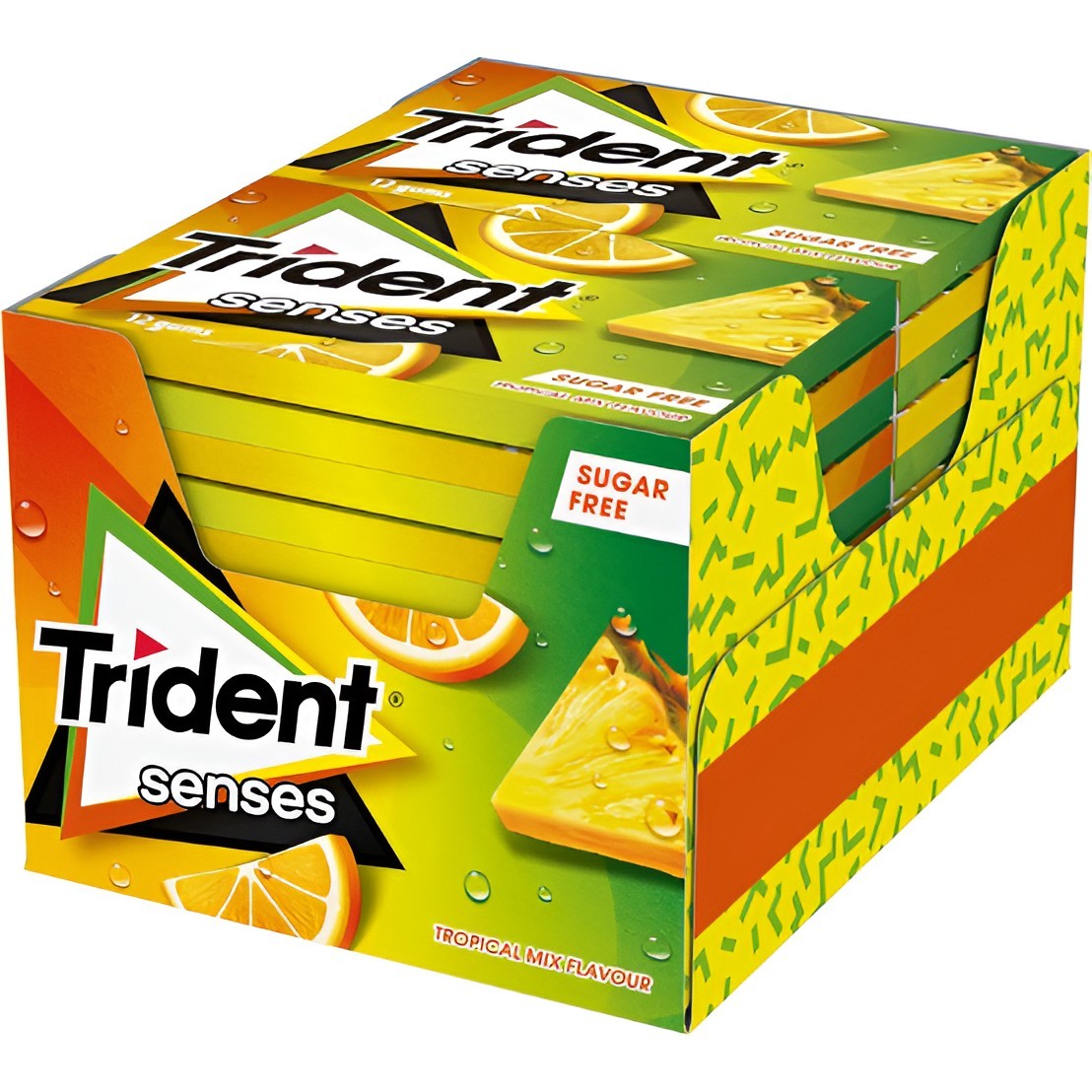 Compra Trident senses tropical 12u al mejor precio en OKSUPER.ES