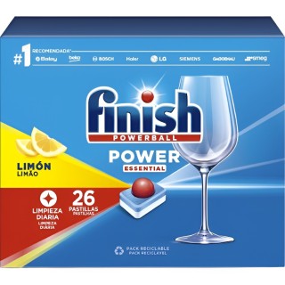 Finish lavavajillas essential slim 26p