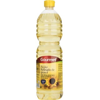 Aceite Gourmet girasol 1l 0.2º