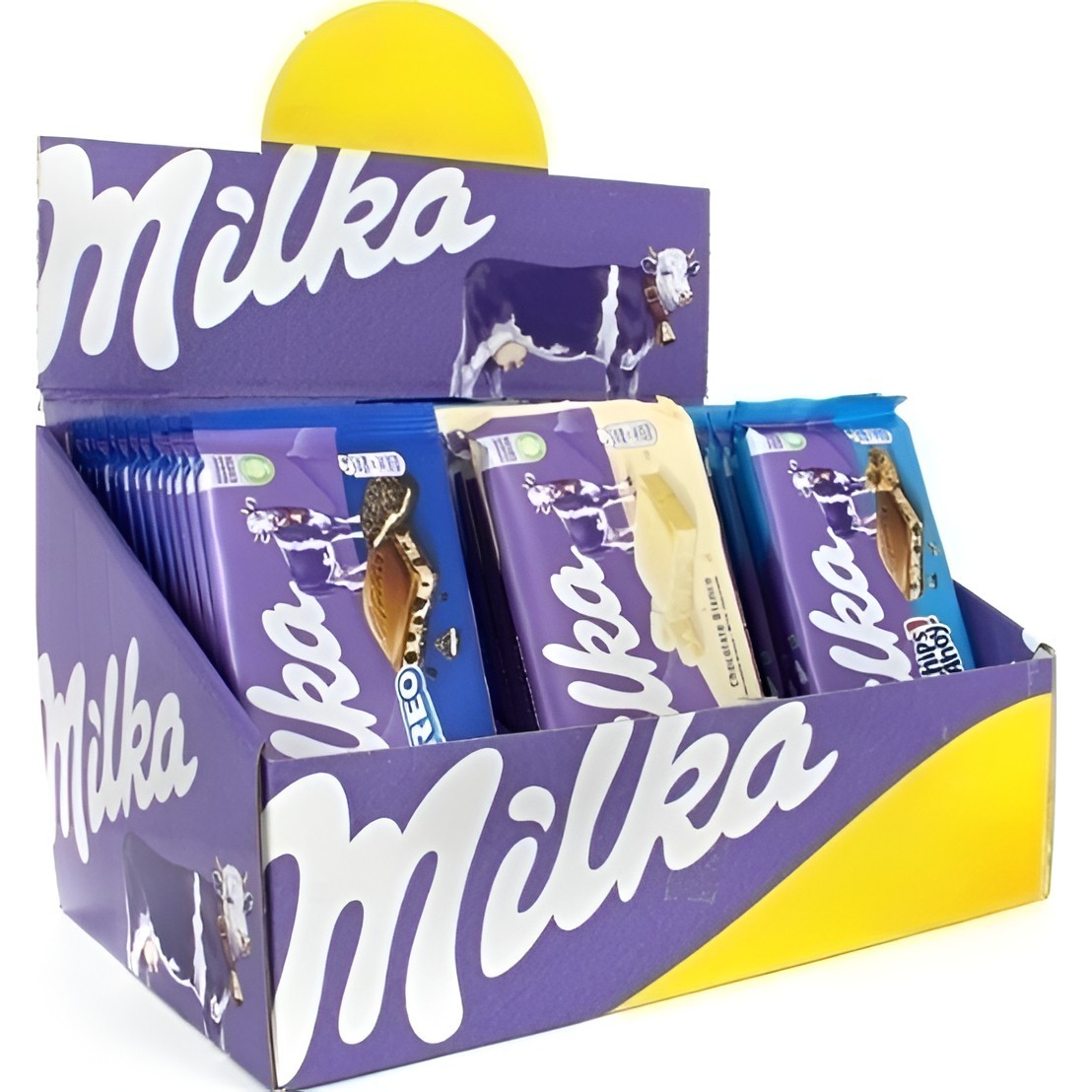 Obtén Lote tableta Milka 100gr pvp 1'30€ 40u (oreo-chips-bca)