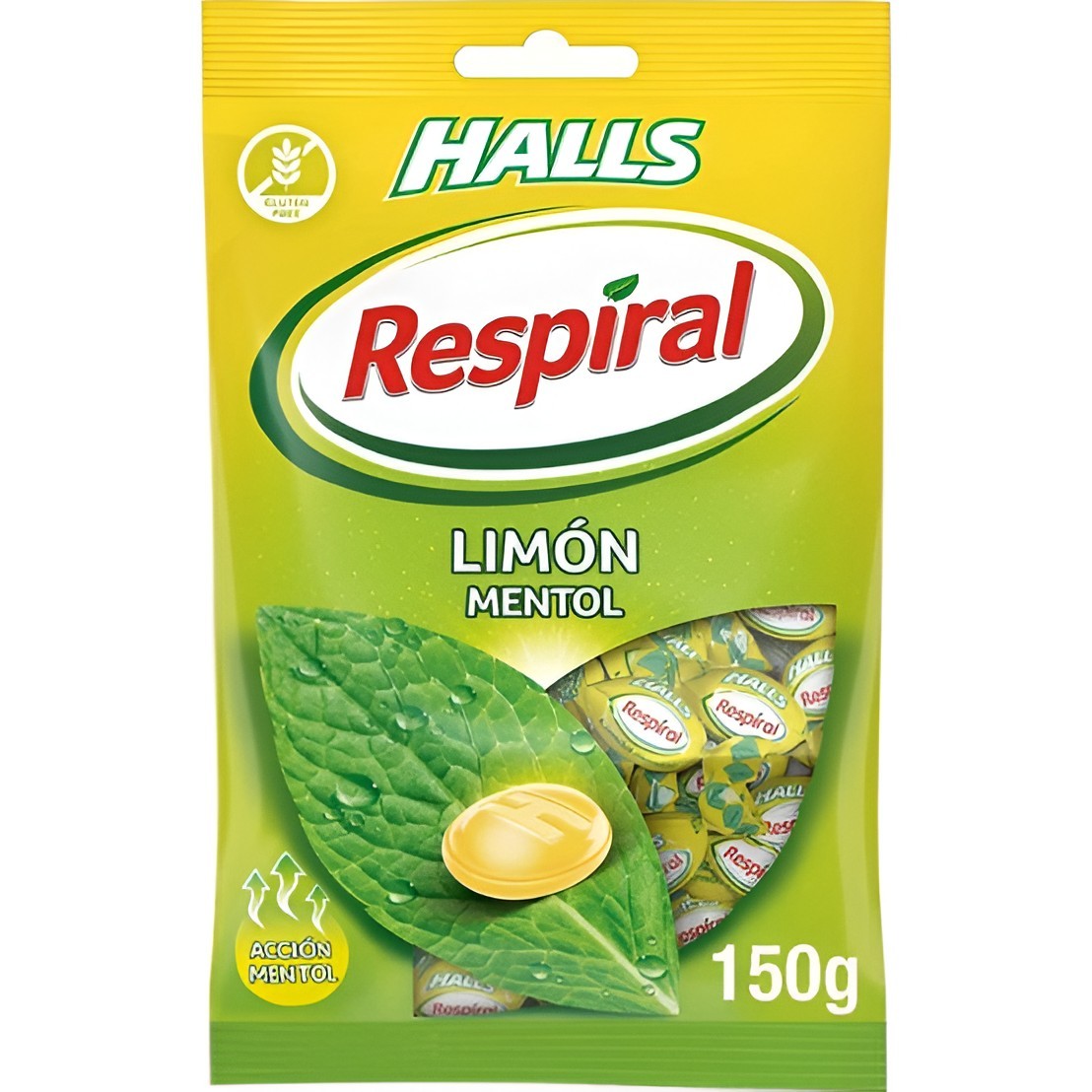 Respiral Halls limón 150 g