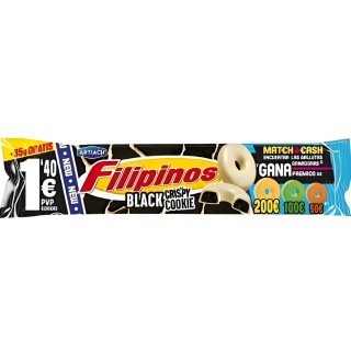 Filipinos black crispy cookie 93+35gr