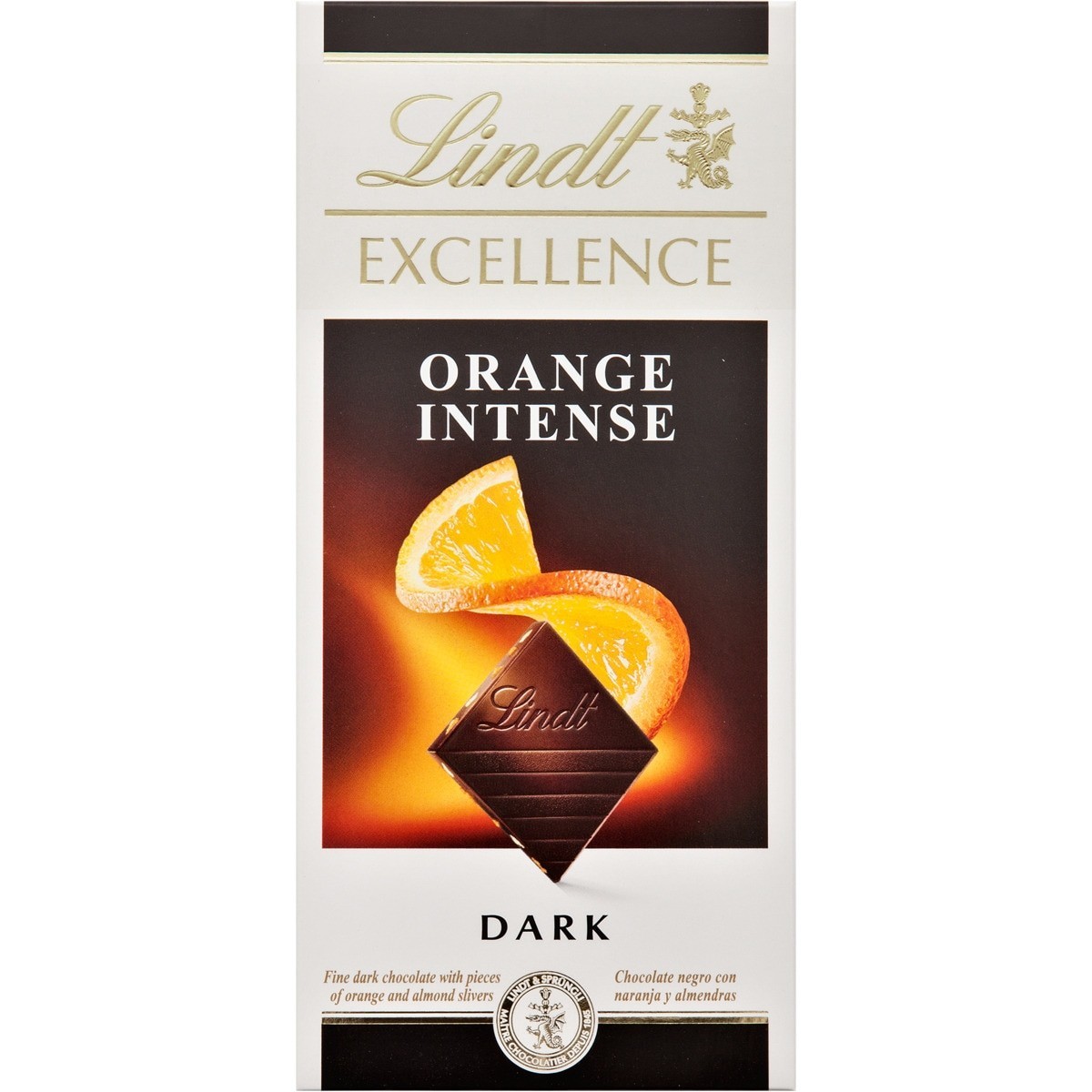 Lindt Excellence naranja y chocolate 100gr