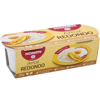 Nomen arroz redondo vaso pack 2u 125gr