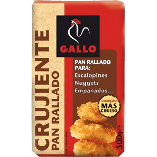 Pan Gallo rallado crujiente 500gr