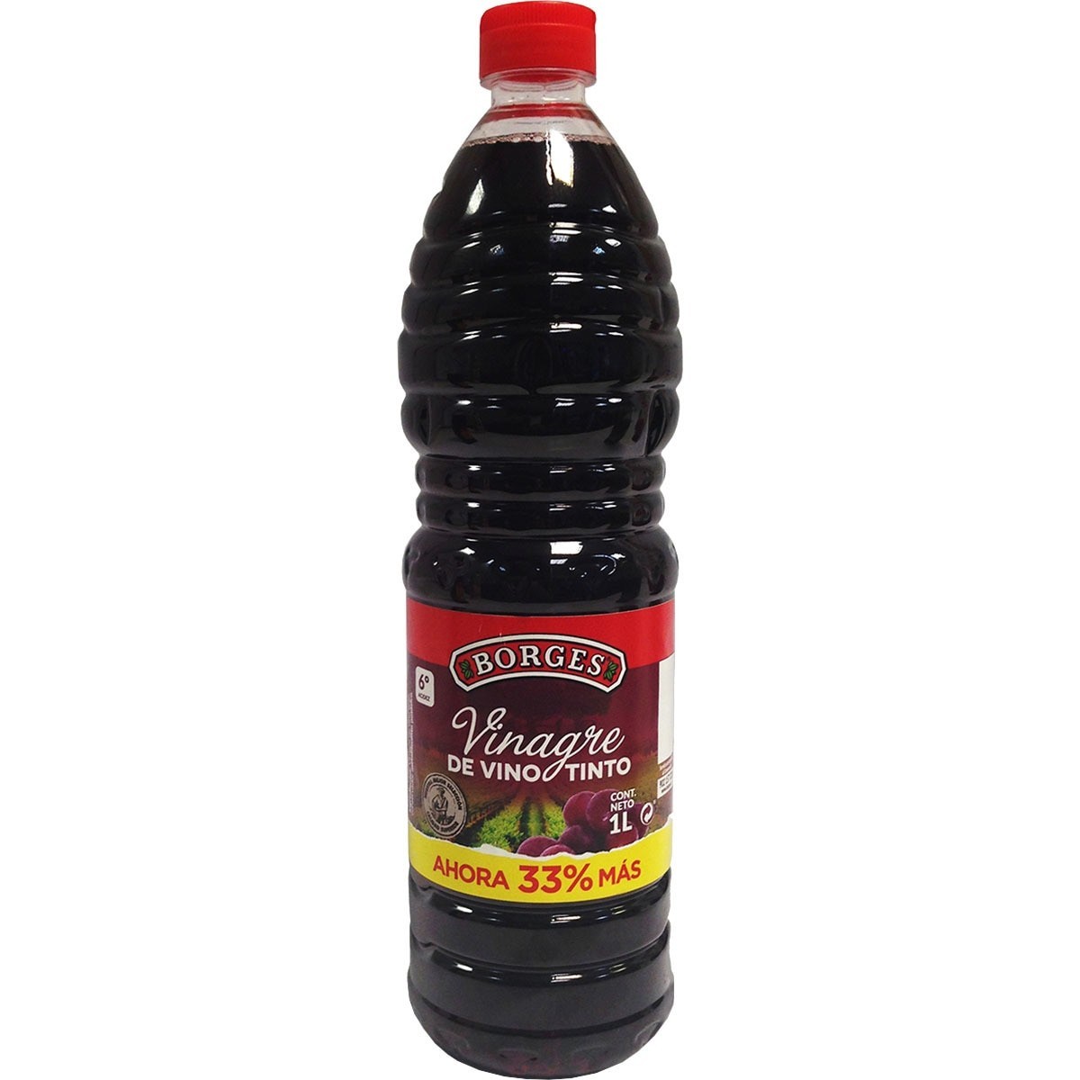 Vinagre Borges de vino tinto 1l