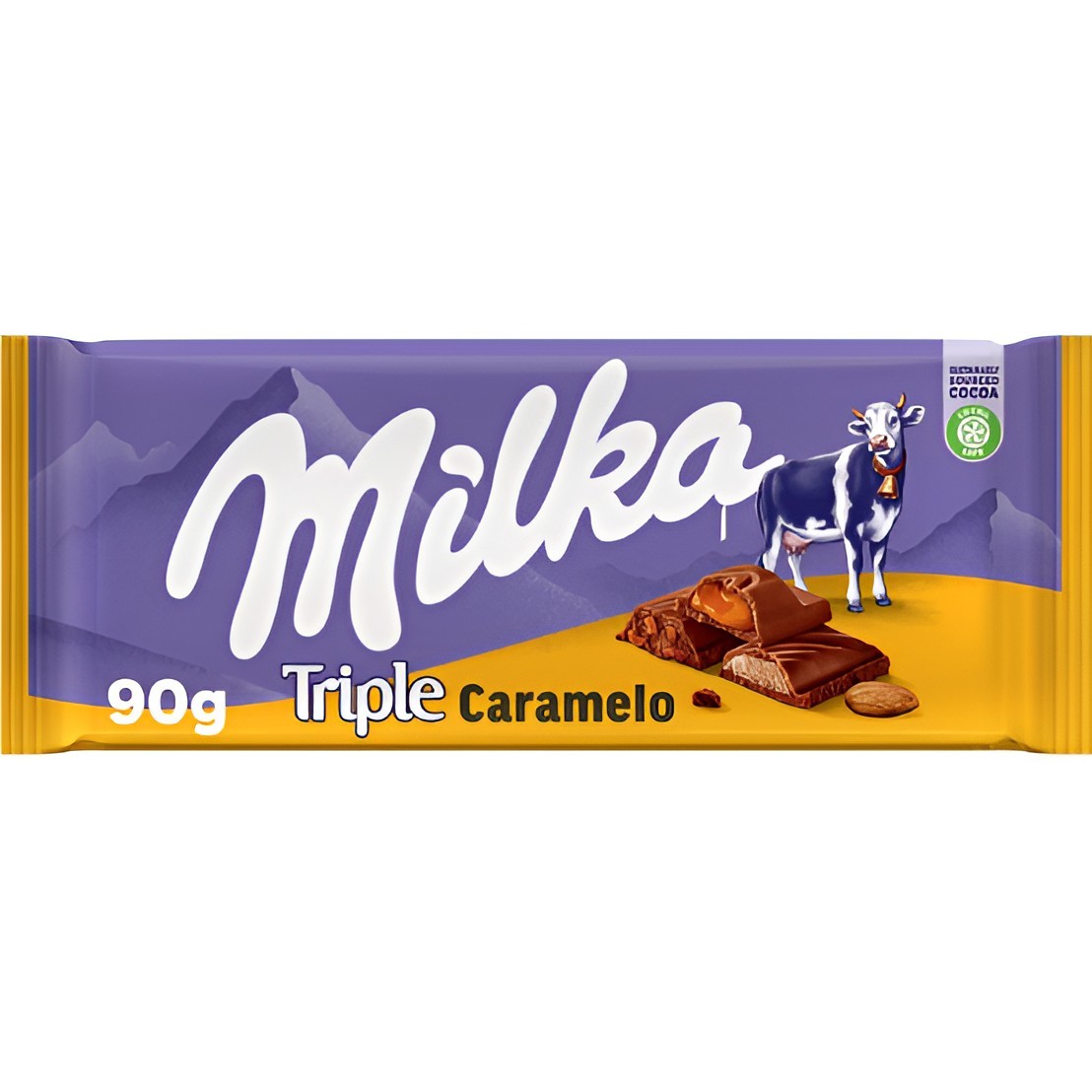 Milka triple caramelo 90gr