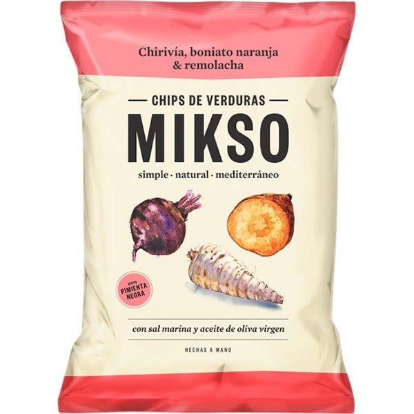 Obtén Chips mikso ciriv./boniato/remola 85gr en oferta en OKSUPER.ES