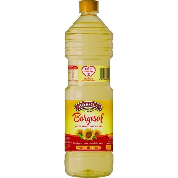 Aceite Borges girasol 1l 0.2º
