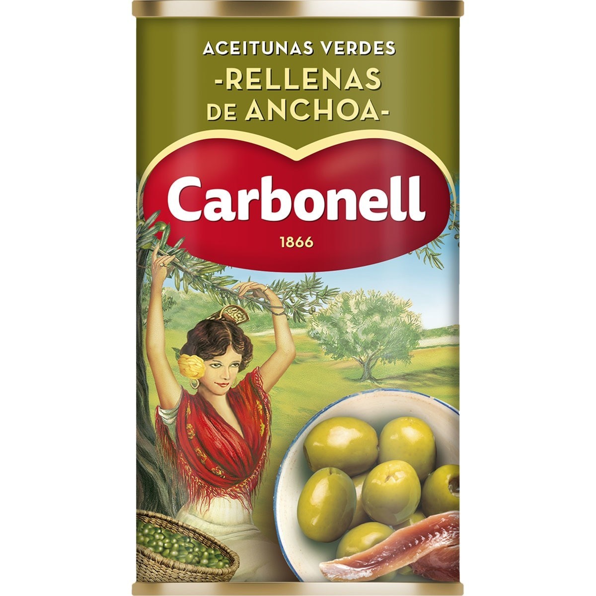 Aceituna Carbonell rellena 150gr