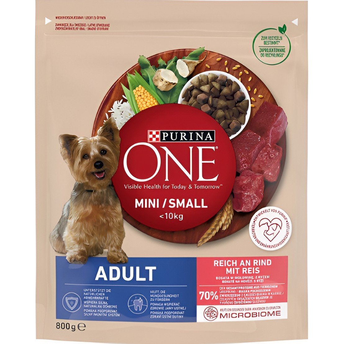 Comida perro Purina One adulto 800gr