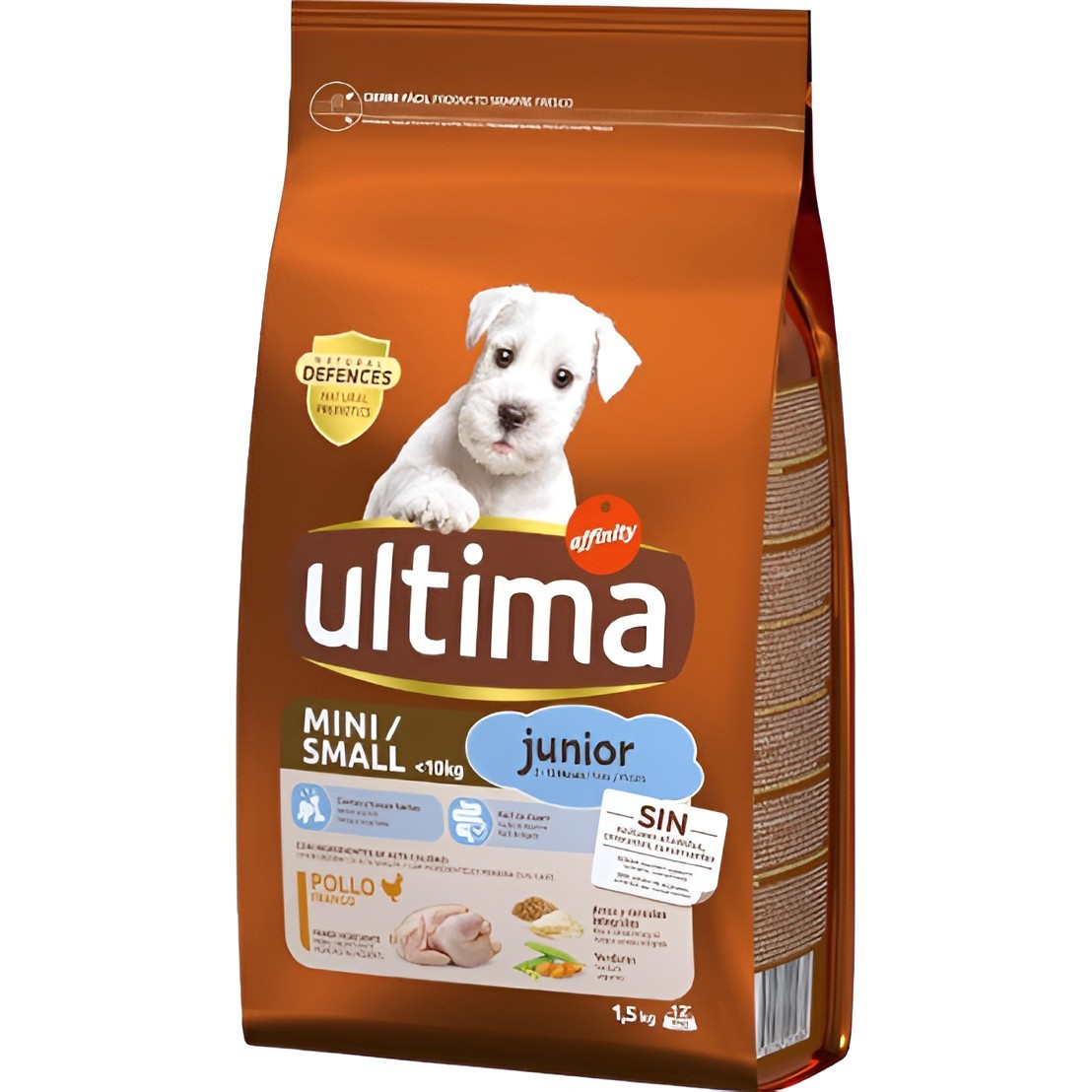 Comida perro Ultima mini junior 1.5kg