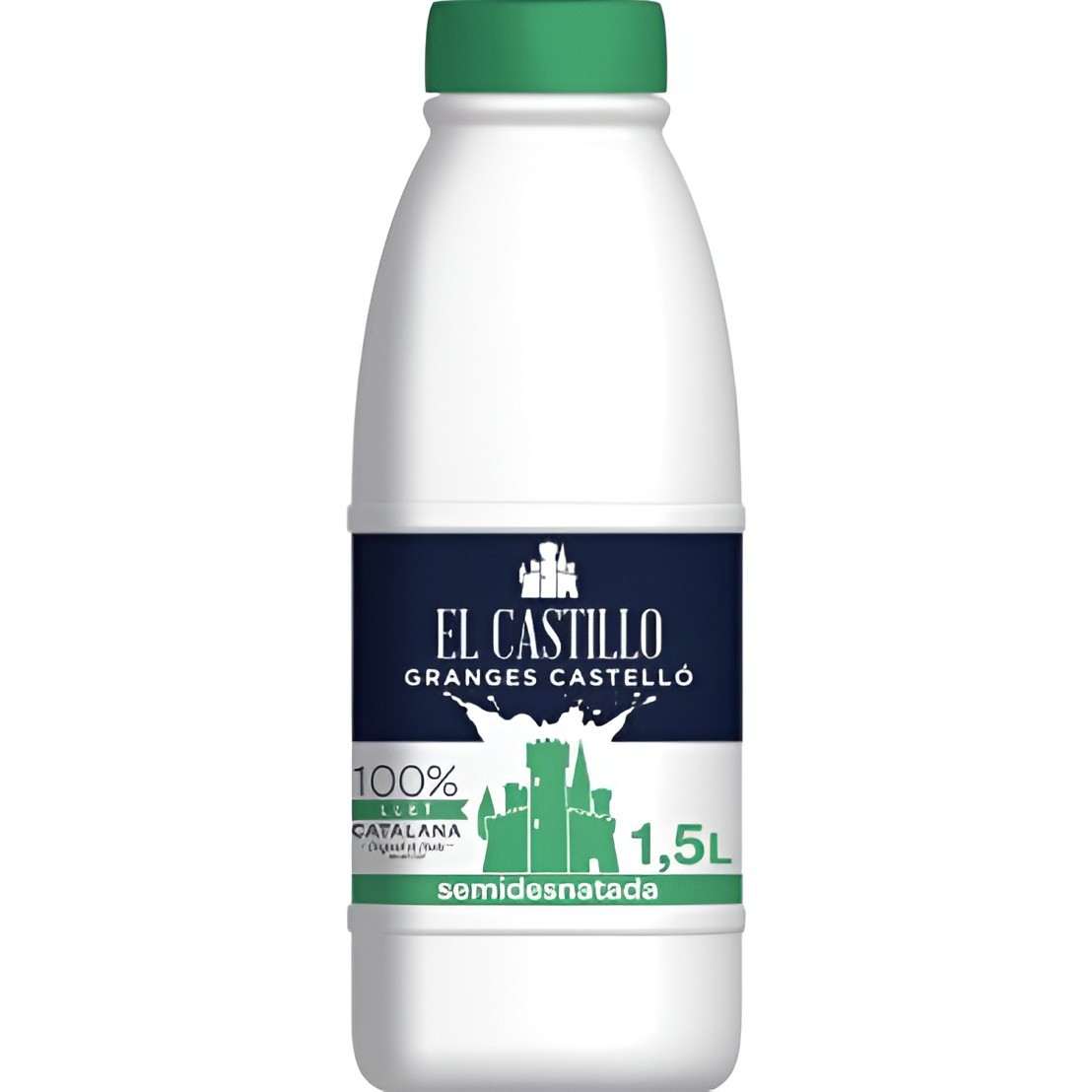 Leche Semidesnatada El Castillo 1.5L - Mejor precio | Oksuper