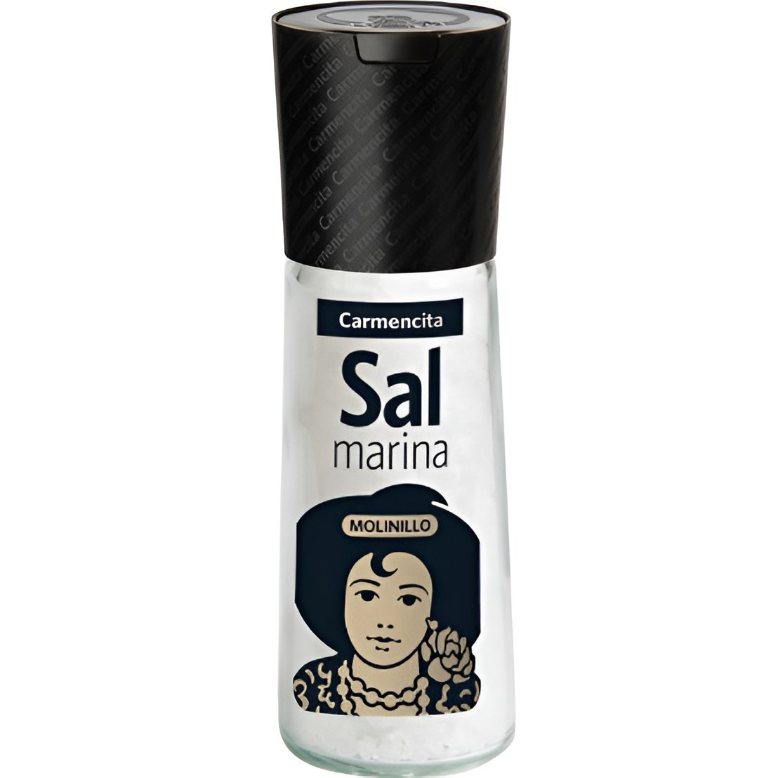Molinillo sal marina mediterránea Carmencita 115gr