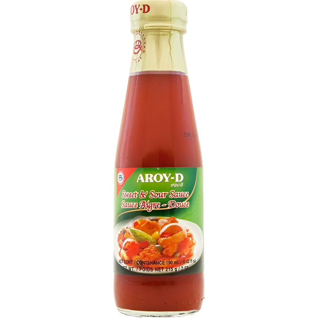 Consigue Salsa agridulce Aroy-d 190ml 1u (24)(*) disponible ahora en
