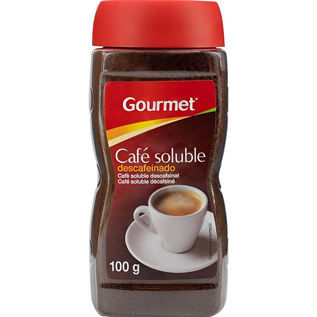 Café Soluble Extra Descafeinado Gourmet 100g - Sabor Suave | Oksuper