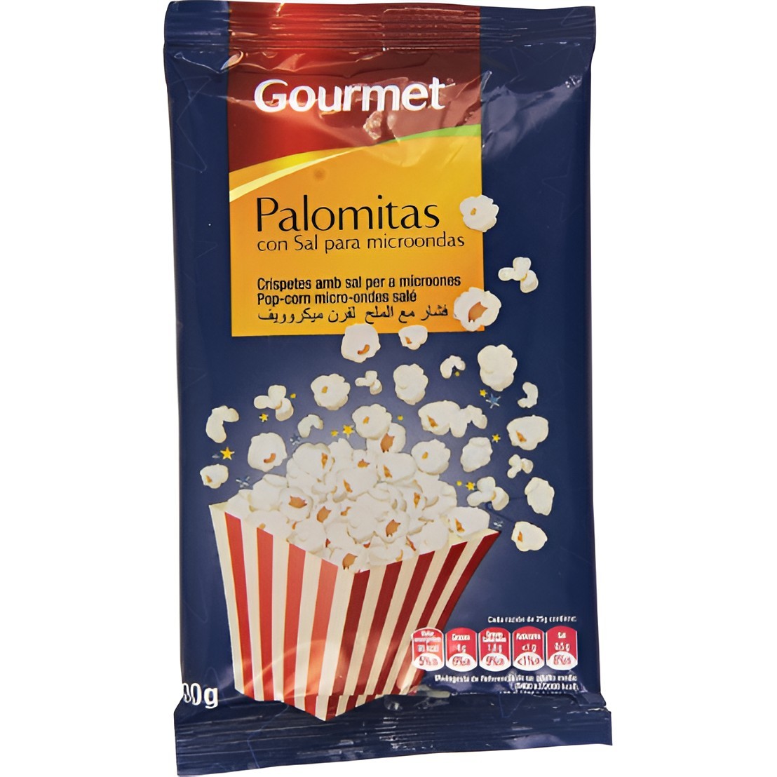 Palomitas Gourmet con sal microondas 90 g