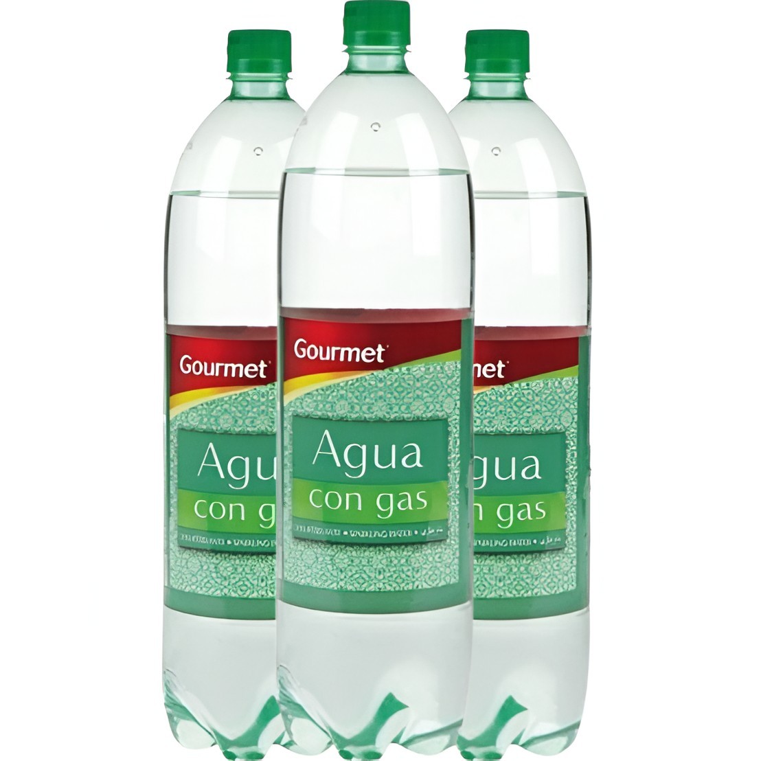 Agua mineral con gas Gourmet 1.5l 6u