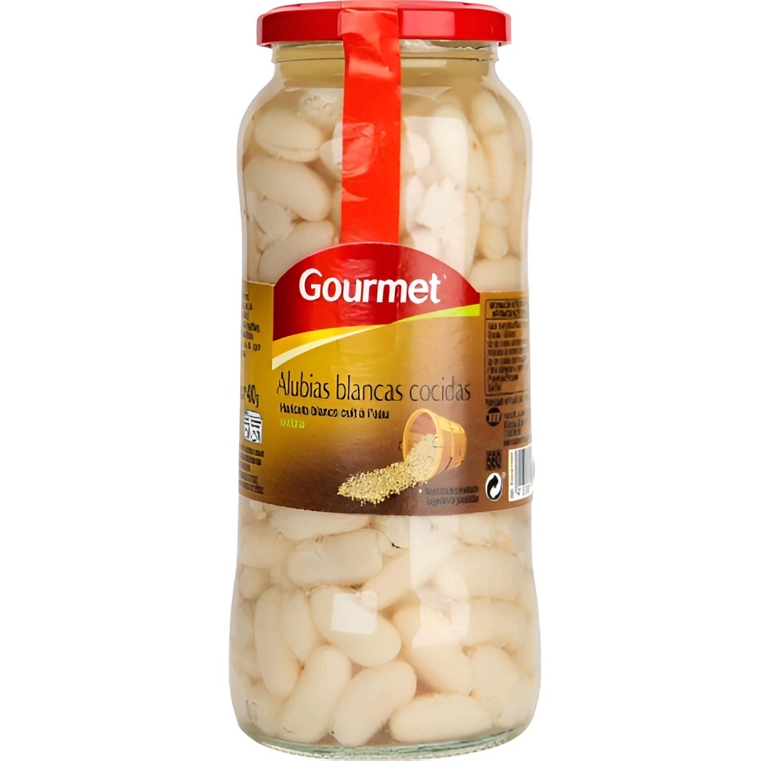 Alubias blancas Gourmet cocidas extra 400gr