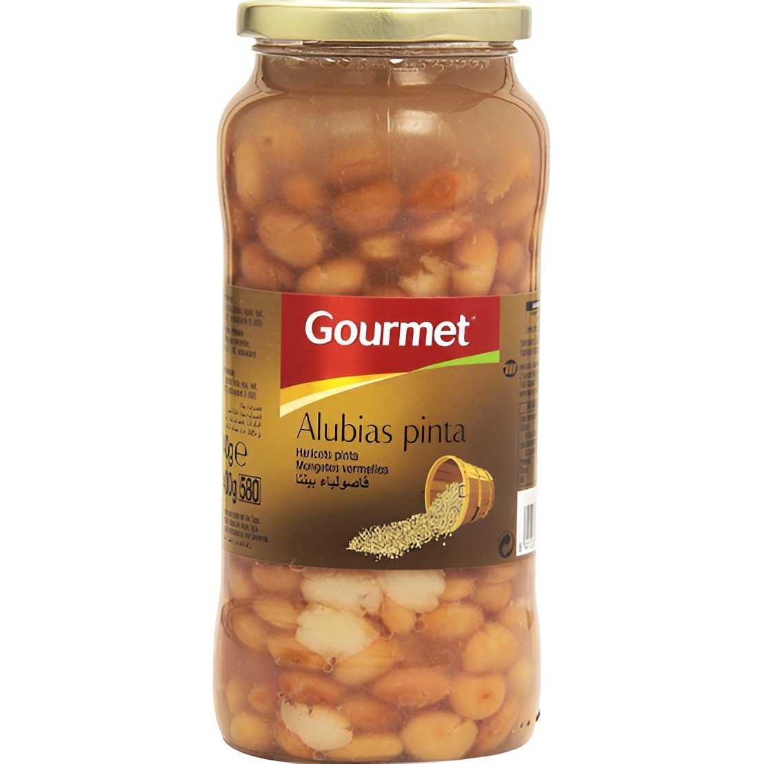 Alubias pintas Gourmet cocidas extra 400gr