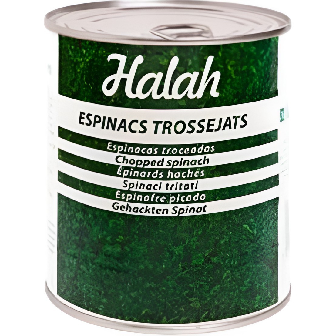 Espinacas troceadas Halah 850ml