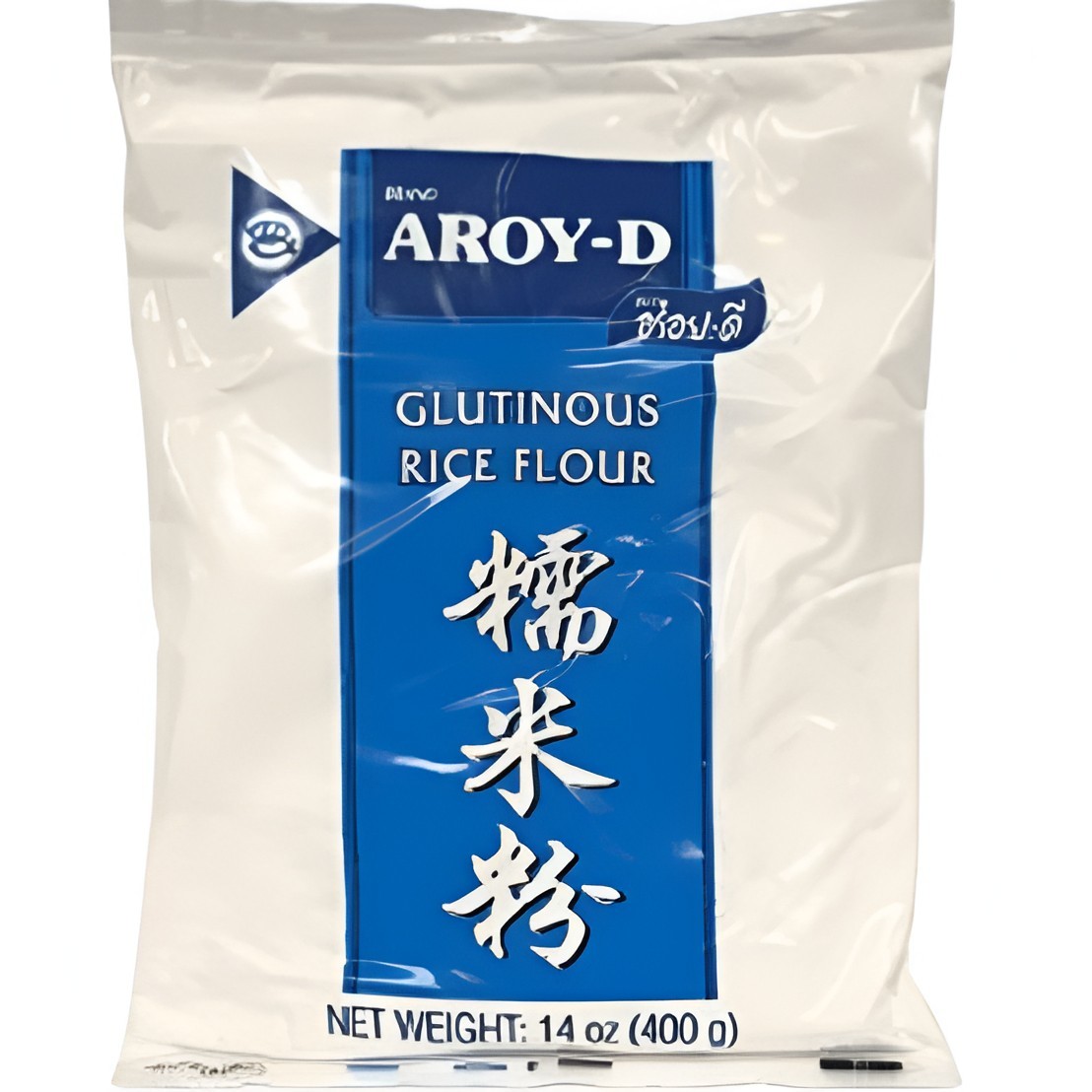 Harina de arroz glutinoso Aroy-d 400gr