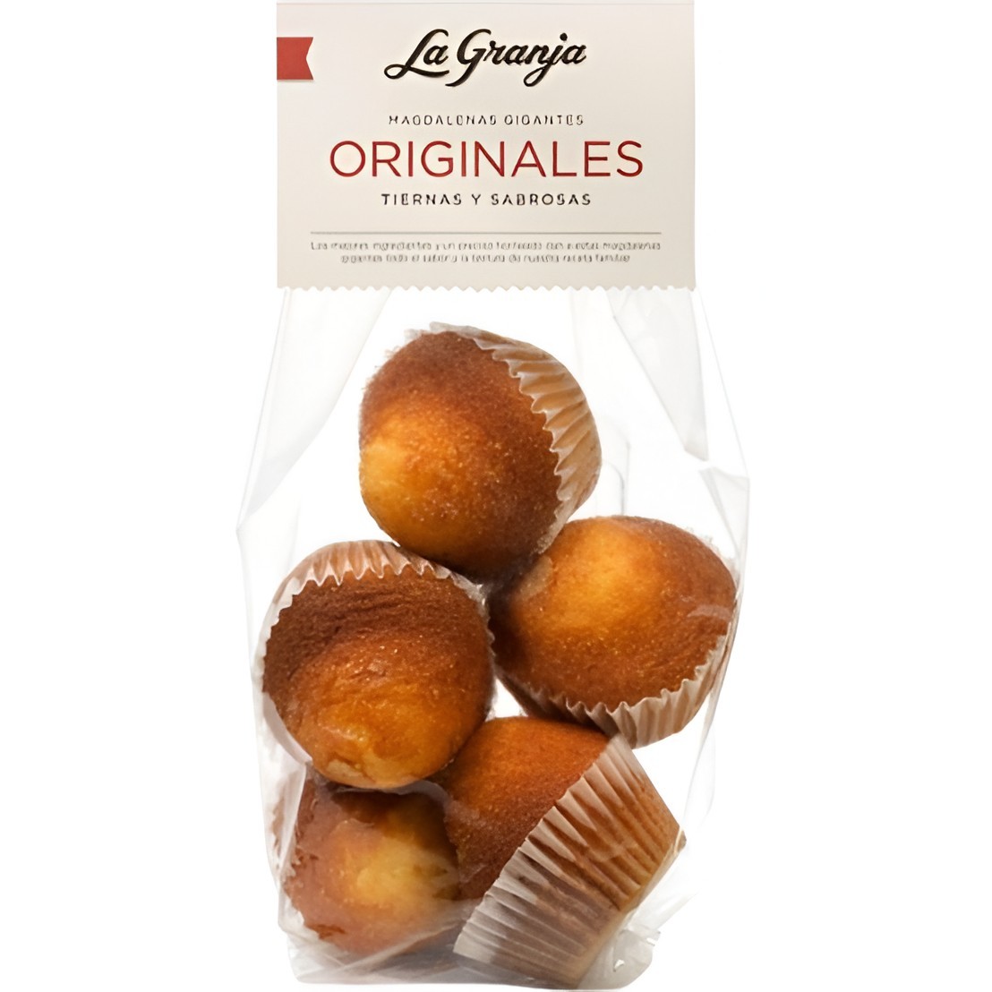 Magdalenas Gigantes La Granja 275g - Grandes y Esponjosas | Oksuper