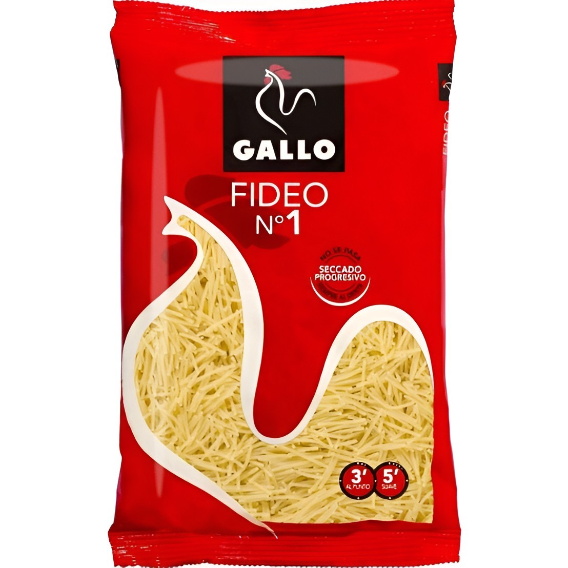 Pasta de Fideo N.1 Gallo 250g - Ideal para Sopas | Oksuper