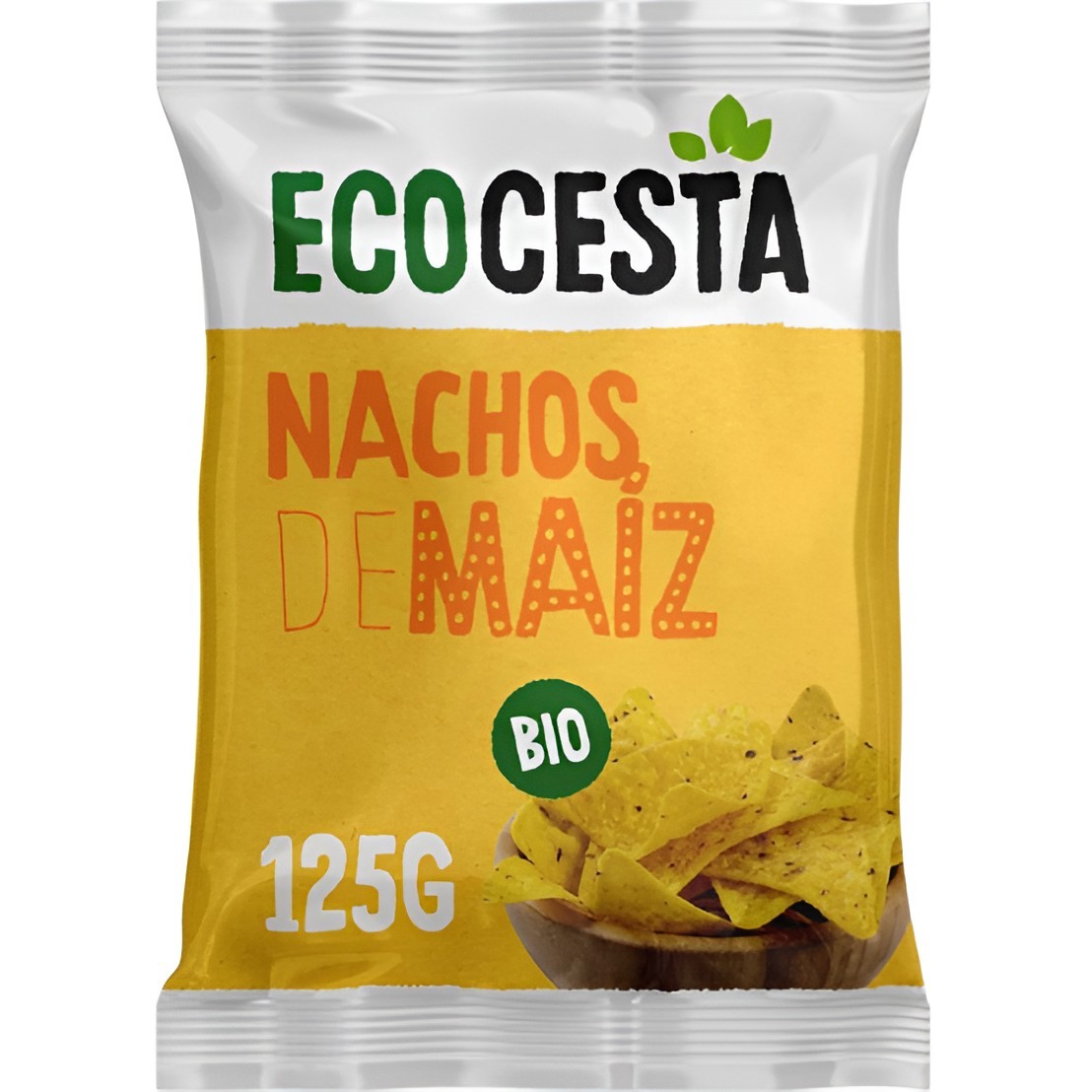 Nachos Ecocesta maíz natural 125gr