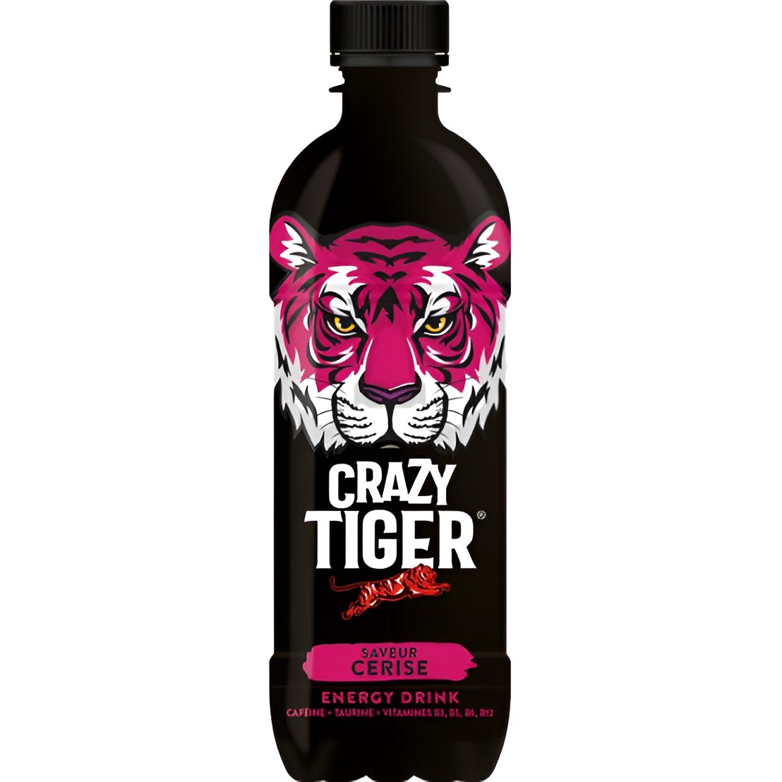 Bebida energética Crazy Tiger cherry 50cl