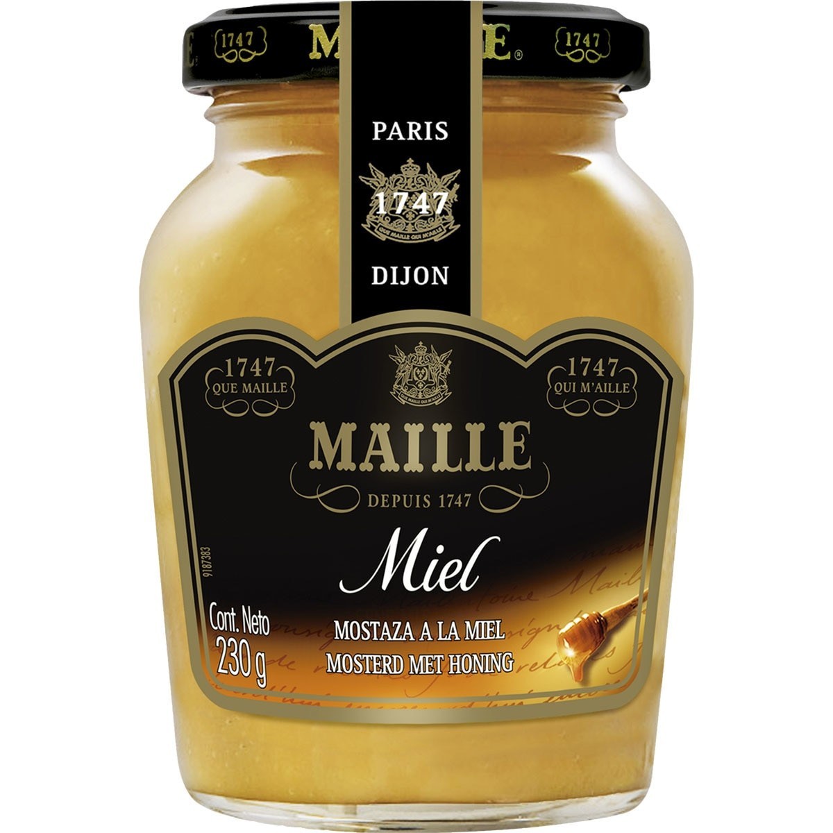 Mostaza Maille miel 230gr