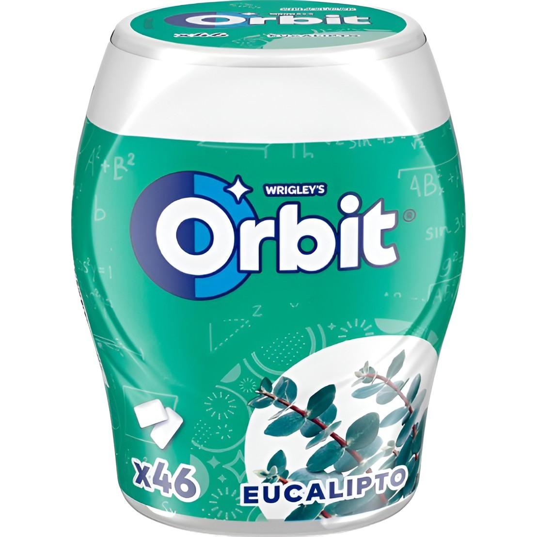 Chicles de Eucalipto Bote Orbit 46 Grageas - ¡Mmmm! | Oksuper