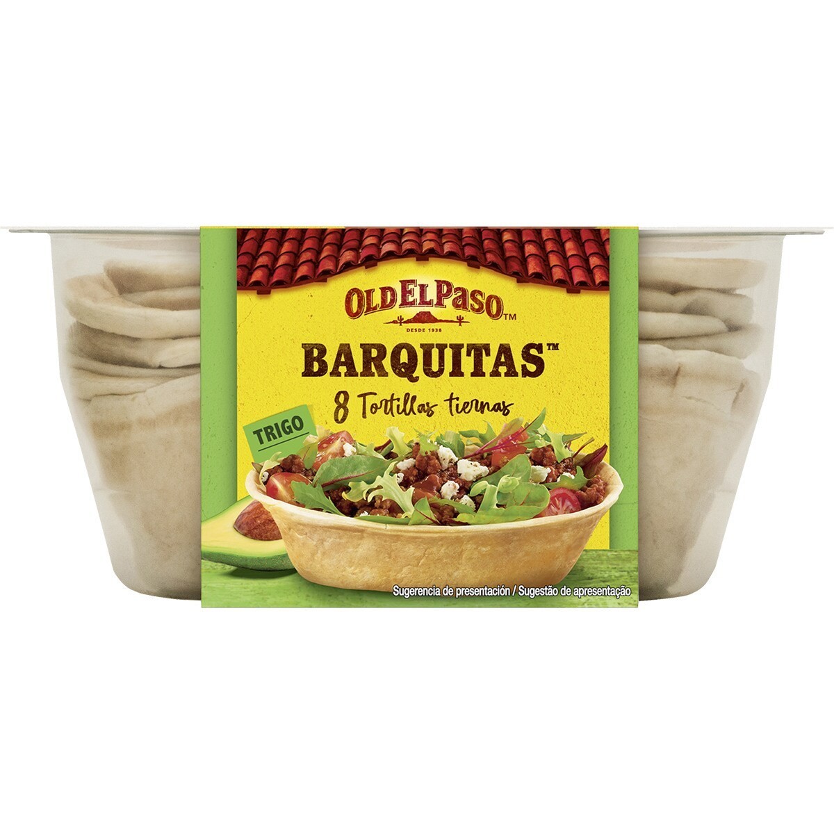 Barquitas de harina de trigo 193gr