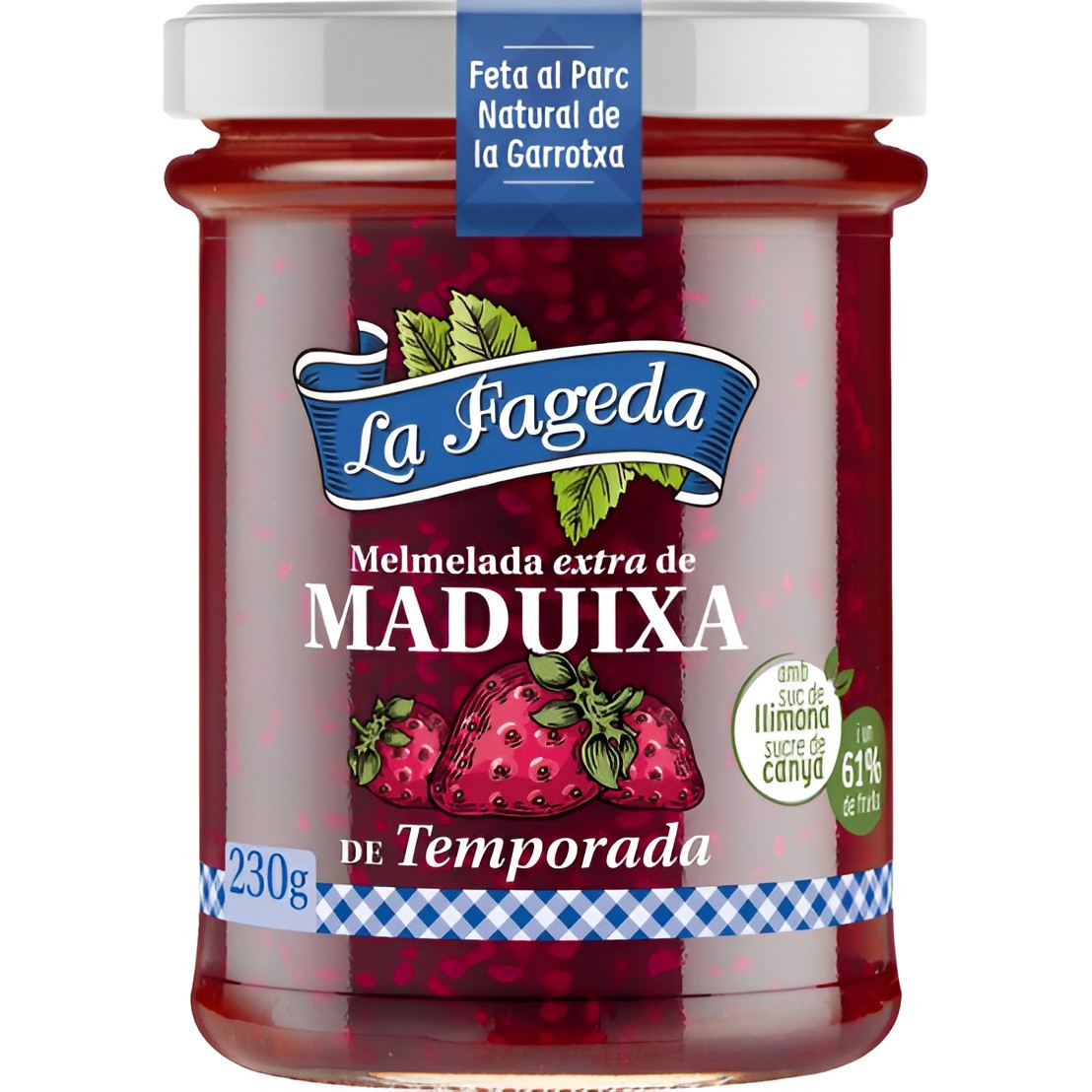 Mermelada de Fresa La Fageda 230g - Mejor Precio | Oksuper
