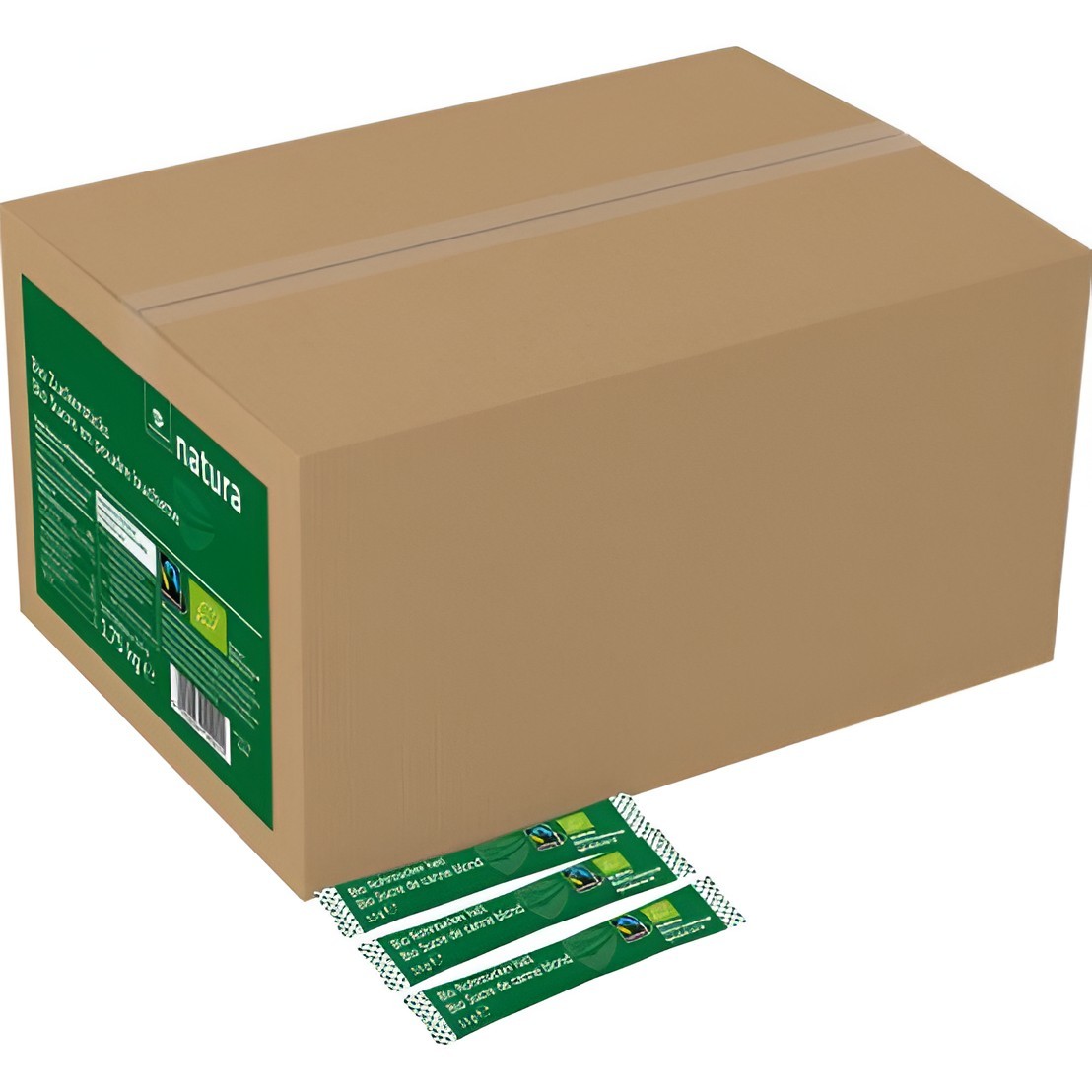 Azúcar en Sobres Natura 3.5g 500u - Natural y Práctico | Oksuper