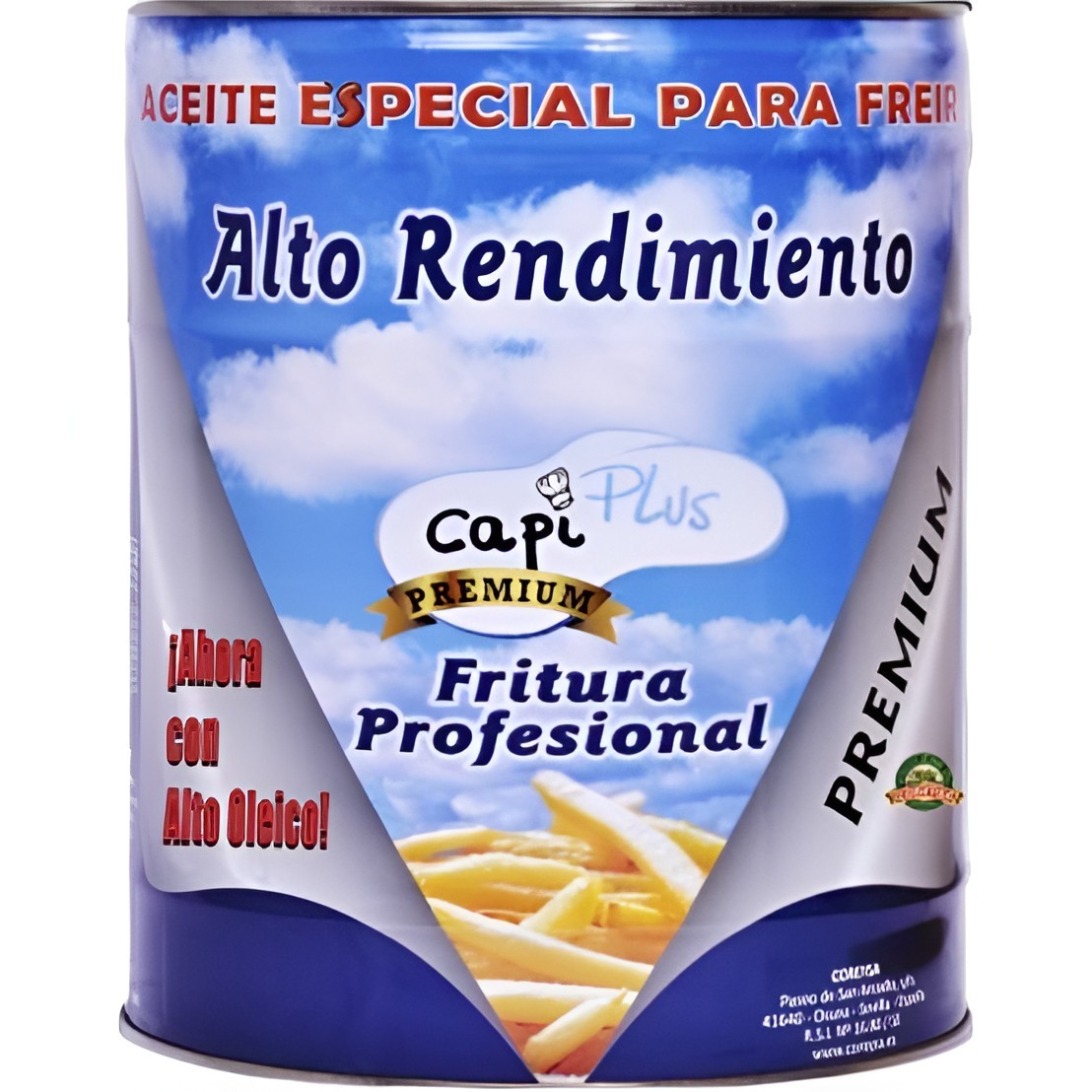 Aceite Alto Oleico Capiplus 20L - Durabilidad y Calidad | Oksuper