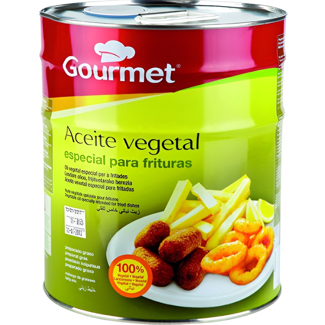 Aceite Vegetal para Freír Gourmet 10L - Alto  Rendimiento | Oksuper