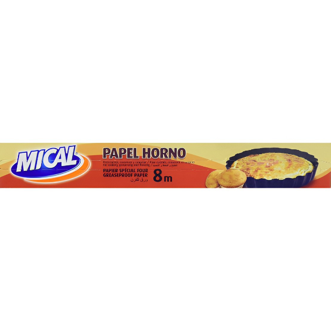 Papel para Horno 8m x 29cm Mical - Antiadherente | Oksuper