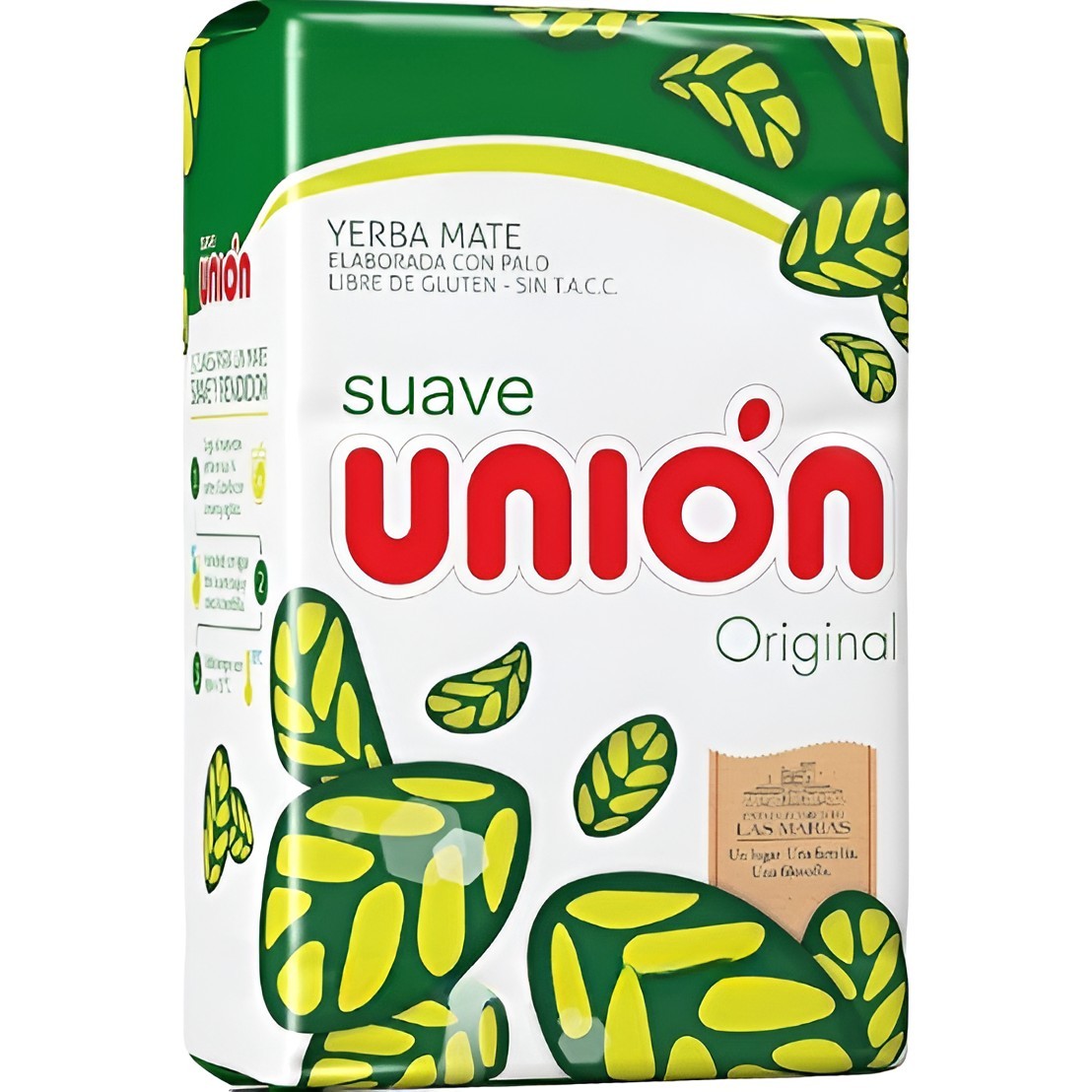 Yerba Mate Unión Sabor Suave 500g - Equilibrada y Delicada | Oksuper