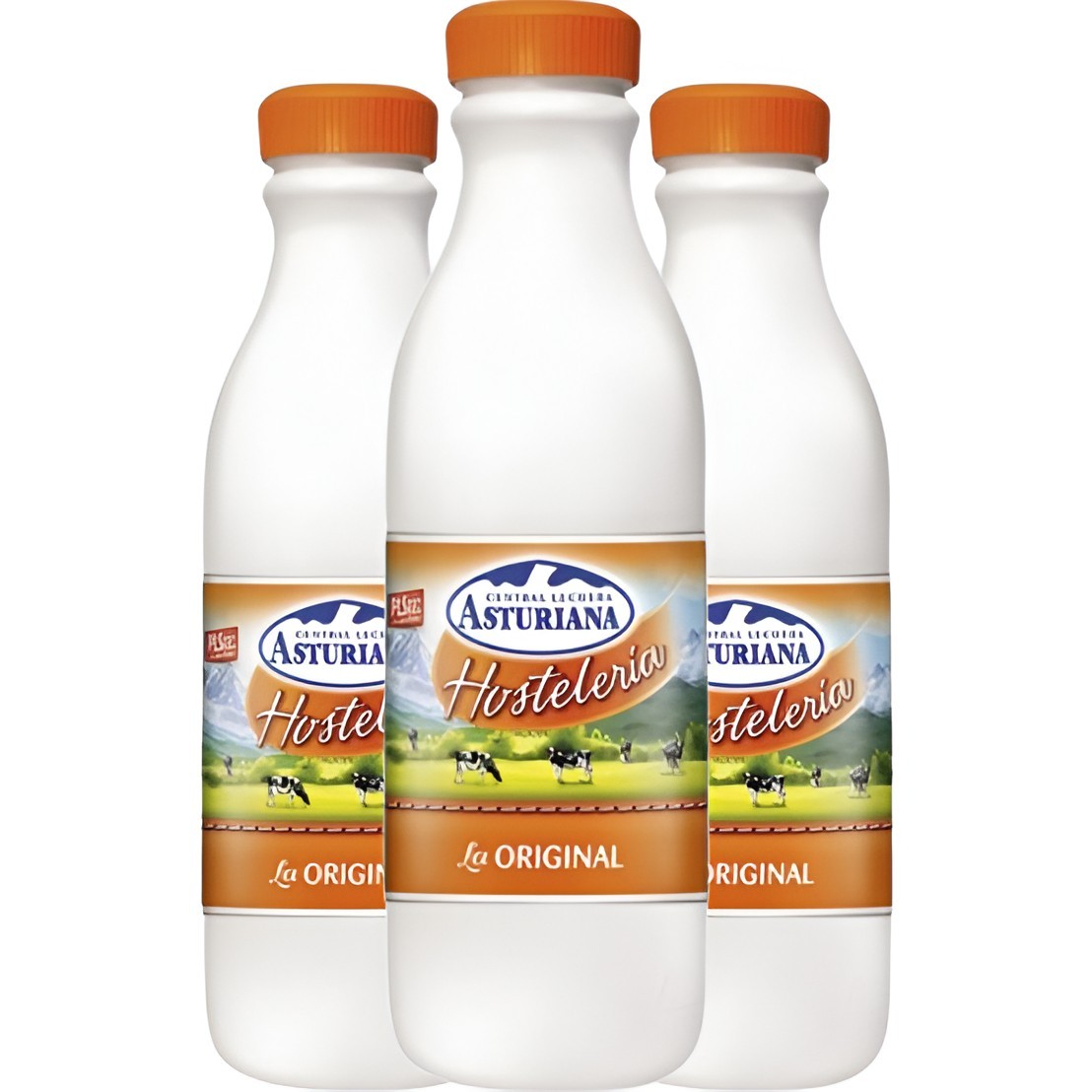 Leche Semidesnatada Hostelería Asturiana 1.5L 6U - ¡Mmm! | Oksuper