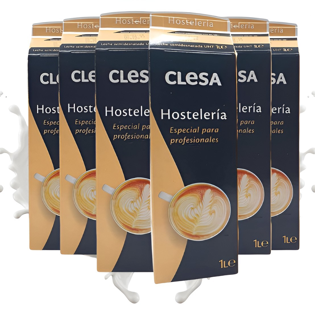 Leche Semidesnatada Clesa 1L 6U - Suave y Nutritiva | Oksuper