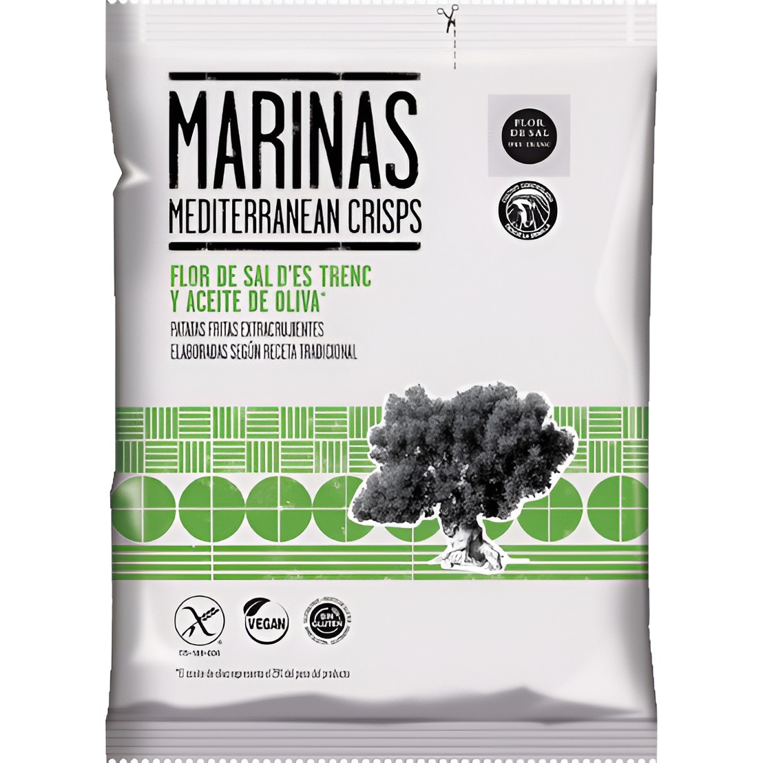 Patatas con Aceite de Oliva Marinas 47g 20U - Mediterráneas | Oksuper