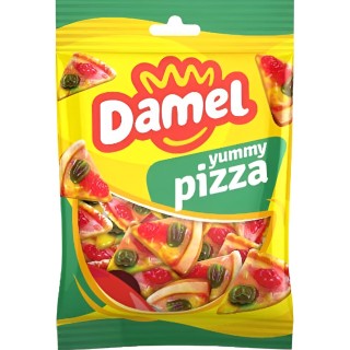 Gominolas Yummy Pizzas Damel 135g - Divertidas y Deliciosas | Oksuper