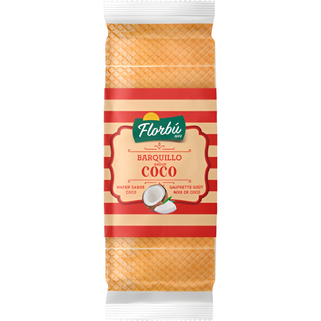 Barquillos de Coco Florbú 210gr - Exquisitos y Crujientes | Oksuper