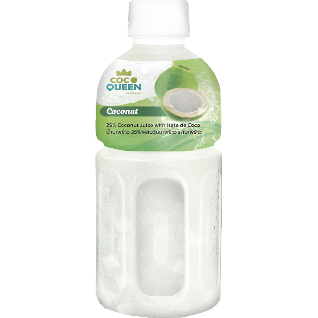 Jugo de Coco y Nata Coco Queen 320ml - Exótico y Refrescante | Oksuper