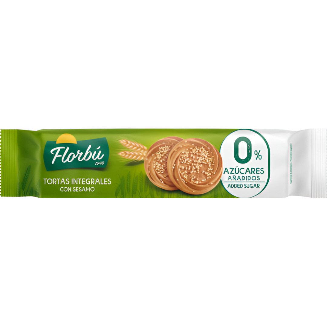 Tortas Integrales con Sésamo Florbú 145g - Muy Nutritivas | Oksuper